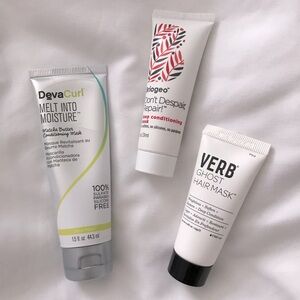 DevaCurl + Briogeo + VERB Hair Mask Bundle